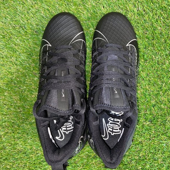 Nike Alpha Huarache 7 Pro LE Lacrosse Black Cleats AR3144-001 Men 6 Wmn 7.5 NEW main image 7